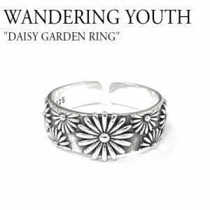 ワンダリングユース 指輪 リング WANDERING YOUTH DAISY GARDEN RING デイジー ガーデン リング シルバー 韓国アクセサリー 382 ACC