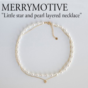メリーモウティブ ネックレス MERRYMOTIVE Little star and pearl layered necklace GOLD ゴールド 韓国アクセサリー 301132831 ACC