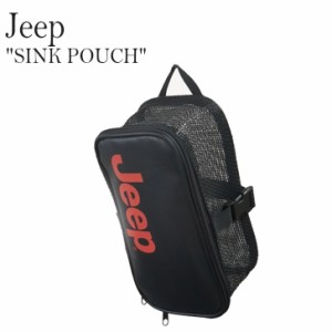 ジープ ドライネット ネット 水切り Jeep SINK POUCH シンク ポーチ メッシュ 収納 アウトドア キャンプ ブラック JPCW200101 OTTD