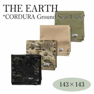 レジャーシート かっこいい 4人用 グラウンドシート 143 ジ アース THE EARTH CORDURA Ground Seat Lsize アウトドア TECPDF1-L OTTD