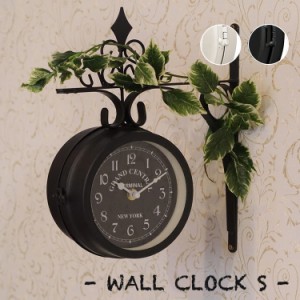 壁掛け時計 かわいい アンティーク 掛け時計 クラシック ウォールクロック 時計 クロック インテリアクロック CLK-101WH/BK OTTD