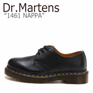 ドクターマーチン 3ホール Dr.Martens メンズ レディース 1461 NAPPA ナッパ BLACK ブラック 11838001 シューズ