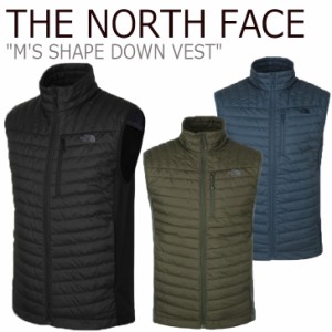 ノースフェイス ダウン THE NORTH FACE M'S SHAPE DOWN VEST シェープ ダウンベスト ブラック ネイビー カーキ NV1DK51A/B/C ウェア