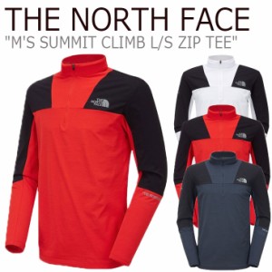 ノースフェイス ロンT THE NORTH FACE M'S SUMMIT CLIMB L/S ZIP サミット クライム ロングスリーブ ジップ 全3色 NT7LL00A/B/C ウェア