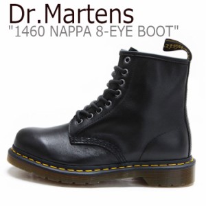 ドクターマーチン スニーカー Dr.Martens メンズ 1460 NAPPA 8-EYE BOOT 1460 ナッパ 8-ホール ブーツ BLACK ブラック 11822002 シューズ