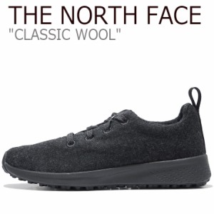 ノースフェイス スニーカー THE NORTH FACE メンズ レディース CLASSIC WOOL クラシック ウール BLACK ブラック NS93K63J シューズ