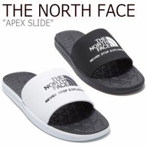 ノースフェイス スリッパ THE NORTH FACE APEX SLIDE エイペックス スライド ブラック ホワイト NS98L09J/K NS98M21S/T シューズ 