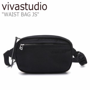 ビバスタジオ ウエストポーチ vivastudio メンズ レディース WAIST BAG JS ウエストバッグ BLACK ブラック JSVA06 バッグ