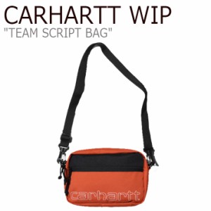 カーハート ワークインプログレス サコッシュ CARHARTT WIP TEAM SCRIPT BAG チーム スクリプト ORANGE WHITE CA19FWBABS05916001 バッグ