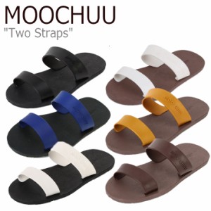 ムーチュー サンダル MOOCHUU Two Straps 2ストラップ BLACK BLACK BLUE BROWN WHITE BLACK WHITE BROWN MC03BB/BB/BW/BW/BC/BC シューズ