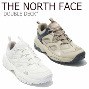 ノースフェイス スニーカー THE NORTH FACE DOUBLE DECK ダブル デッキ BEIGE ベージュ WHITE ホワイト NS95L56A/06J シューズ