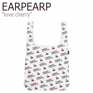 オプオプ トートバッグ EARPEARP メンズ レディース love cherry shopping bag ラブ チェリー ショッピングバッグ WHITE 1350971 バッグ