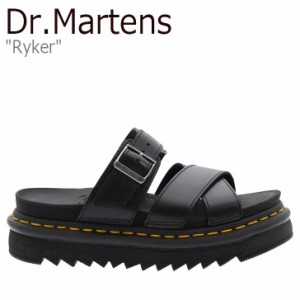 ドクターマーチン サンダル Dr.Martens メンズ レディース RYKER ライカー BLACK ブラック 24515001 シューズ