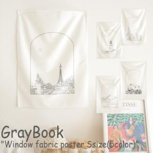 グレーブック ウィンドウポスター GrayBook Window fabric poster ウィンドウ ファブリックポスター タペストリー 5205879133 ACC