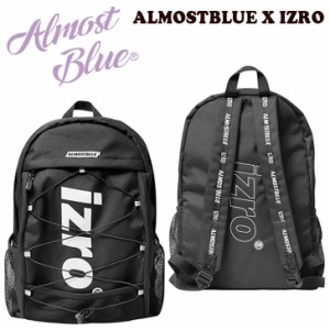 【即納/国内配送】オールモストブルー リュック 正規販売店 ALMOSTBLUE X IZRO BACKPACK イズロ バックパック ブラック 2072321 バッグ