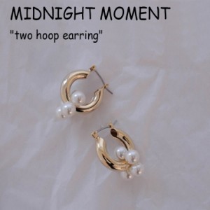 ミッドナイト モーメント ピアス MIDNIGHT MOMENT two hoop earring ツー ホープ イヤリング GOLD 韓国アクセサリー 301042607 ACC