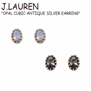 ジェイローレン ピアス J.LAUREN OPAL CUBIC ANTIQUE SILVER EARRING OPAL SMOG QUARTZ 韓国アクセサリー M02292 ACC