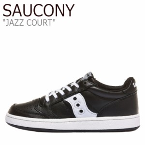 サッカニー スニーカー SAUCONY メンズ レディース JAZZ COURT ジャズ コート BLACK ブラック S70555-1 シューズ