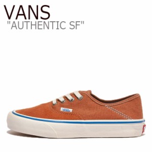 バンズ オーセンティック スニーカー VANS AUTHENTIC SF オーセンティック SF ORANGE オレンジ WHITE ホワイト VN0A3MU64UH シューズ