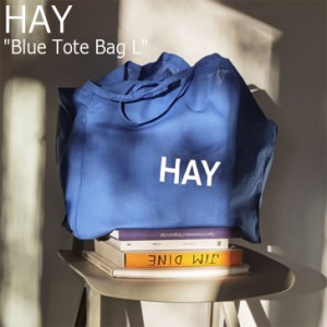 ヘイ エコバッグ HAY Blue Tote Bag L ブルー トートバッグ L Sky blue + White logo スカイブルー ホワイトロゴ 541129 バッグ