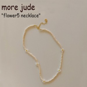 モア ジュード ネックレス more jude flower5 necklace フラワー5 ネックレス WHITE ホワイト 韓国アクセサリー 301198812 ACC