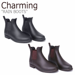 チャーミング レインブーツ Charming メンズ レディース Rain Boots レイン ブーツ BLACK ブラック BROWN ブラウン RAIN3N シューズ