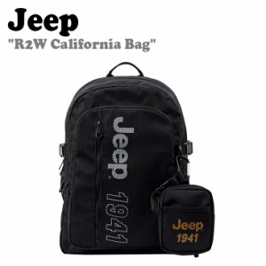 ジープ リュック Jeep メンズ レディース R2W California Bag R2W カリフォルニアバッグ BLACK ブラック GM0GAU005BK バッグ