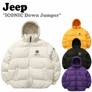 【即納カラー有/国内配送】ジープ ダウン Jeep ICONIC Down Jumper アイコニック ダウンジャンパー 全4色 JM4JPU491YE/LE/LP/BK ウェア