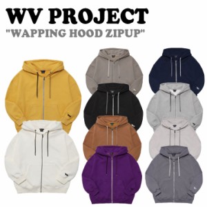 即納カラー有/国内配送 WVプロジェクト パーカ 正規品 WV PROJECT WAPPING HOOD ZIPUP ワッピング フード ジップアップ JJOT7203 ウェア