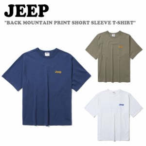 ジープ 半袖Ｔシャツ Jeep BACK MOUNTAIN PRINT SHORT SLEEVE T-SHIRT 全3色 GL2TSU127NA/KH/WH JM6TSU127 ウェア