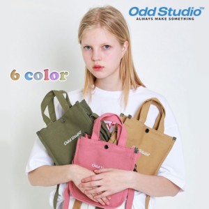 【国内配送/正規品】オッドスタジオ クロスバッグ ODD STUDIO 正規販売店 EMBROIDERY LOGO MINI CROSS TOTE BAG 全6色 OO9AFBC101 バッグ