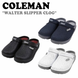 コールマン サンダル COLEMAN WALTER SLIPPER CLOG ウォルター スリッパ クロッグ BLACK NAVY WHITE 21-WALTER シューズ