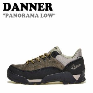 ダナー スニーカー DANNER メンズ PANORAMA LOW パノラマ ロー BLACK OLIVE ブラック オリーブ 63471 シューズ