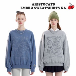 キルシー トレーナー KIRSH 正規販売店 ARISTOCATS EMBRO SWEATSHIRTS KA おしゃれキャット スウェットシャツ 全2色 FKPWCTM508M ウェア