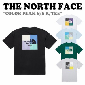 ノースフェイス Tシャツ THE NORTH FACE COLOR PEAK S/S R/TEE 全5色 NT7UP11J/K/L/M/N 半袖 ウェア 