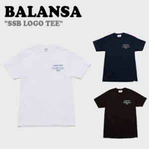 バランサ 半袖Tシャツ BALANSA SSB LOGO TEE SSB ロゴ Tシャツ WHITE ホワイト BLACK ブラック NAVY ネイビー 1064855/857/863 ウェア