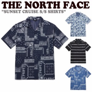 ノースフェイス 半袖シャツ THE NORTH FACE SUNSET CRUISE S/S SHIRTS 全4色 NH8SP16A/B/C/D ウェア  