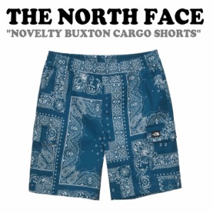ノースフェイス ハーフパンツ THE NORTH FACE NOVELTY BUXTON CARGO SHORTS PEACOAK BLUE ピーコックブルー NS6NN25A ウェア