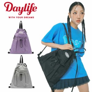 デイライフ ナップサック Daylife 正規販売店 ACTIVE GYM SACK アクティブ ジムサック 全3色 韓国ブランド 韓国ファッション バッグ