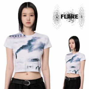 【国内配送/正規販売店】フレアアップ 半袖Ｔシャツ FLAREUP Milky Way ミルキー ウェイ WHITE FL-107 半袖 ウェア