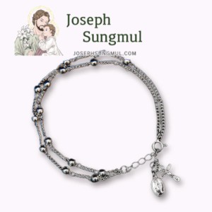 ジョセフ サングムル ブレスレット joseph sungmul 正規販売店 Rosary bracelet ロザリオネックレス SILVER P0000CNR ACC