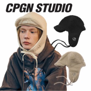 コンパーニョ イヤーフラップ CPGN STUDIO_COMPAGNO 正規販売店 Logo Trooper Fleece Earflap 全3色 C23FZ19/21 ACC