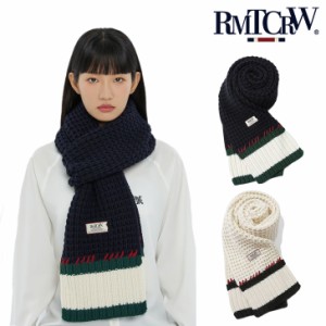 ロマンティッククラウン マフラー ROMANTIC CROWN 正規販売店 CLASSIC HAND STITCH MUFFLER 全2色 23RCFWEMFU001 ACC