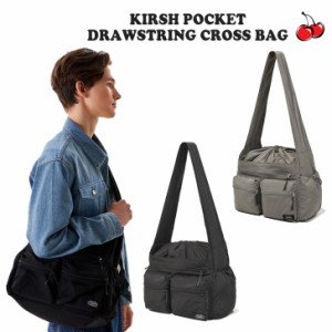 キルシー ボディバッグ KIRSH 正規販売店 POCKET DRAWSTRING CROSS BAG ポケット クロスバッグ 全2色 KPSRBBG505M バッグ