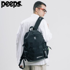 ピープス リュック PEEPS 正規販売店 メンズ レディース KNOCKOUT BACKPACK ノックアウト バックパック BLACK ブラック P0000BHU バッグ