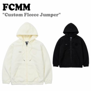 エフシーエムエム フリース FCMM Custom Fleece Jumper カスタム フリースジャンパー IVORY BLACK FCMM01 ウェア