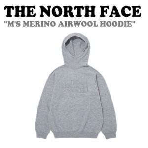 ノースフェイス パーカー THE NORTH FACE M'S MERINO AIRWOOL HOODIE メンズメリノ エアー ウール フーディー GRAY NM5PP57A ウェア