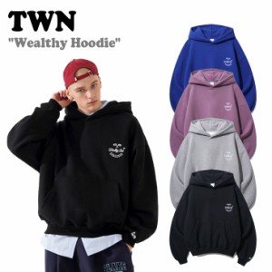 TWN パーカー ティーダブリュエヌ 正規販売店  Wealthy Hoodie ウェルシュ フーディー 全4色 JYHD3459 ウェア