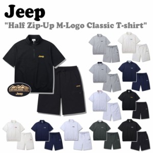 ジープ セットアップ Jeep Half Zip-Up M-Logo Classic T-shirt ハーフ ジップアップ Mロゴ クラシック Tシャツ JP5TSU170/970 ウェア