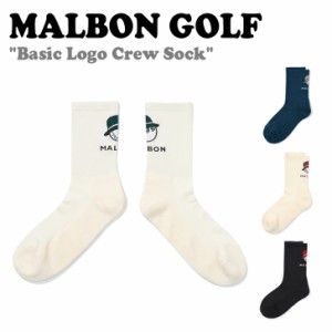 マルボン ゴルフ 靴下 MALBON GOLF Malbon Bucket Jacquard Socks マルボン バケット ジャガード ソックス 全4色 M4143PSC01 ACC